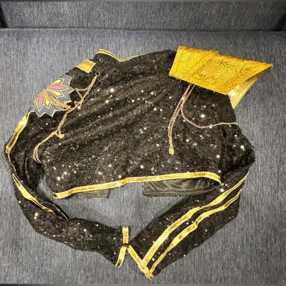 BRAND NEW K-pop Demon Hunters Girls Rumi Costume Size 140 - Picture 14 of 16